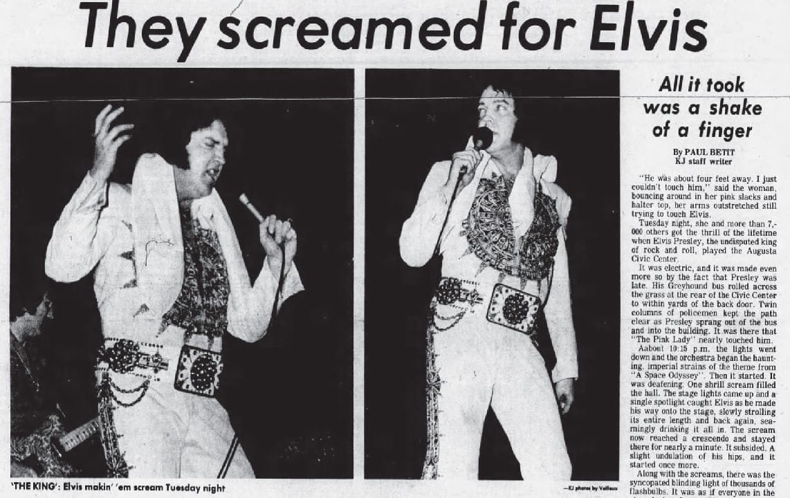 All shook up: Looking back at Maine’s summer of Elvis