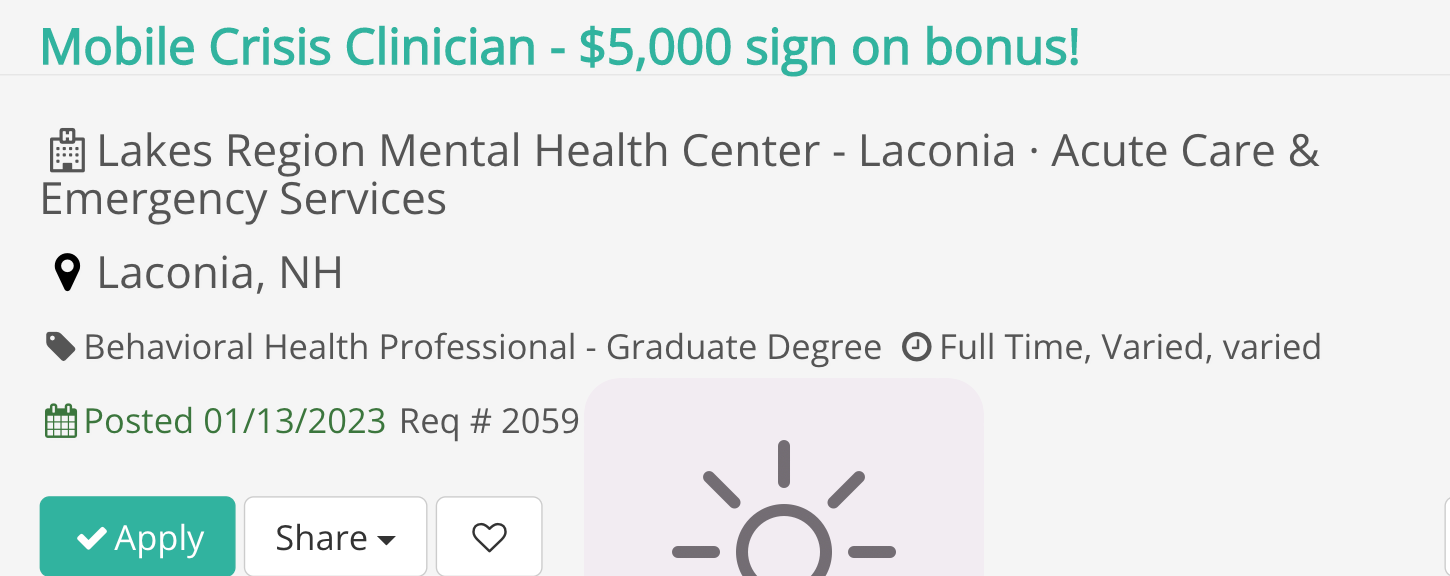 Signing bonuses have not been enough to address the workforce shortage. (Screenshot)