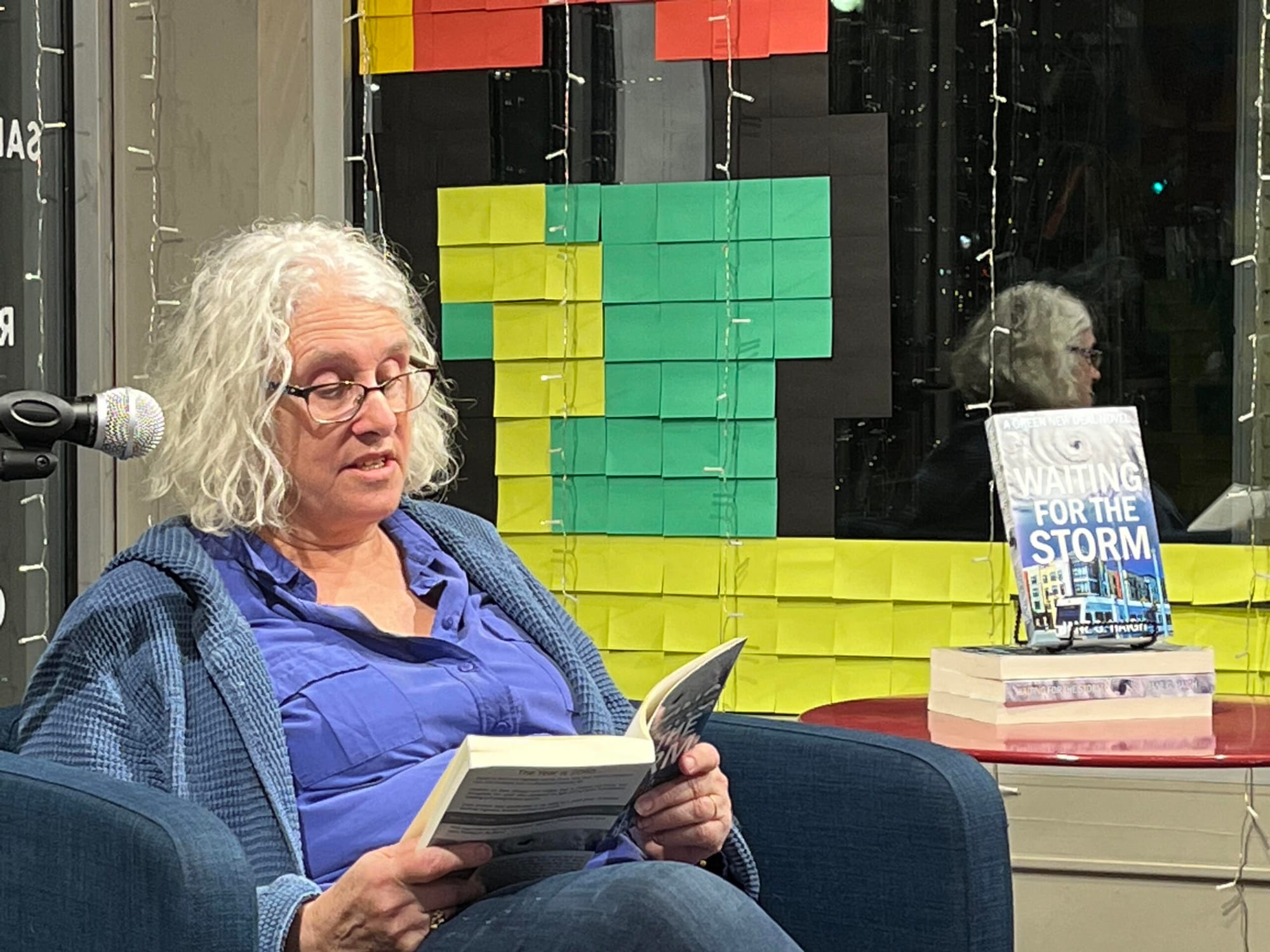 ‘Waiting for the Storm’: Local fiction author writes about rail in a utopian NH