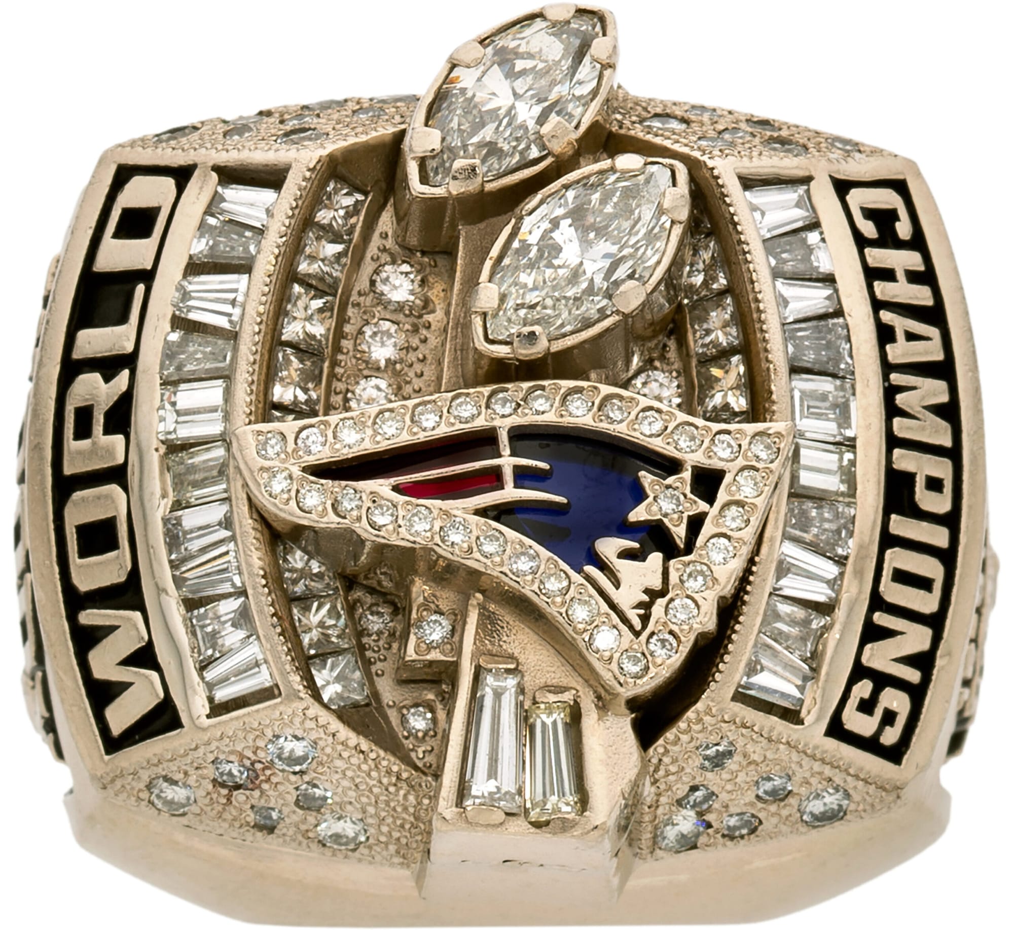 Super Bowl Patriots XXXVIII championship ring