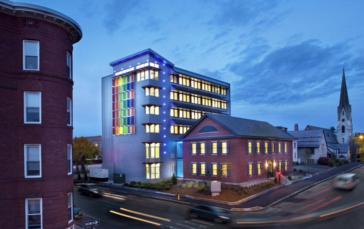 New England College Institute of Art and Design in Manchester, NH.