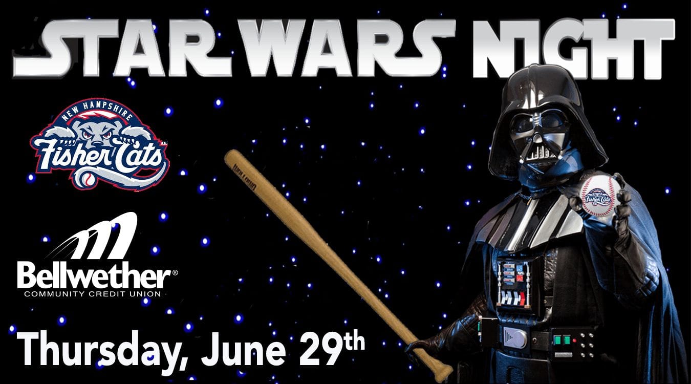 Fisher Cats batters use the force, but can only find doubleheader split