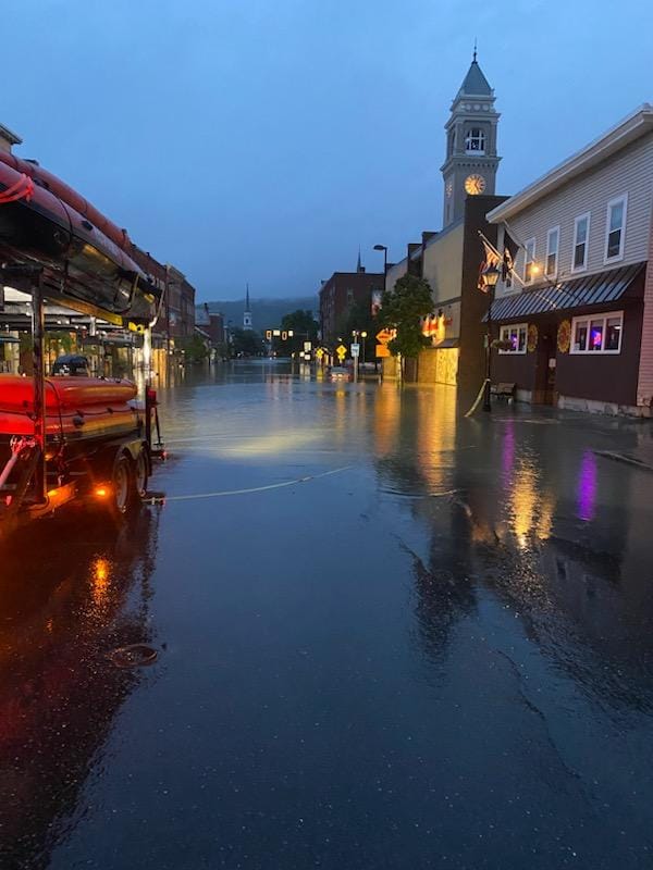 Fire Department’s Swiftwater Search & Rescue team deployed to Vermont to assist with flood emergency