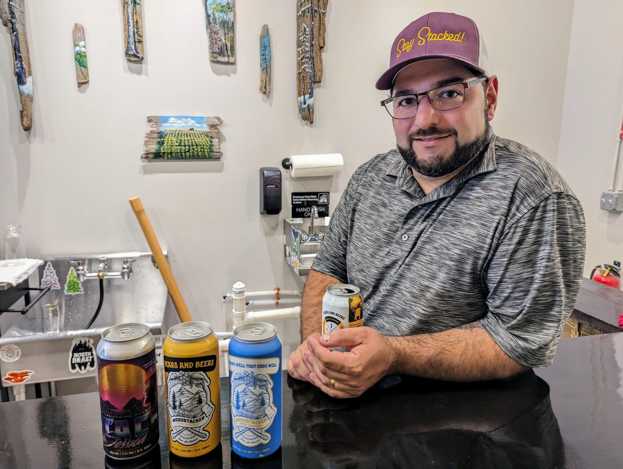 Woodstacker Beer Co. brings collaborative spirit, commitment to ‘local’ and excellent brews to downtown