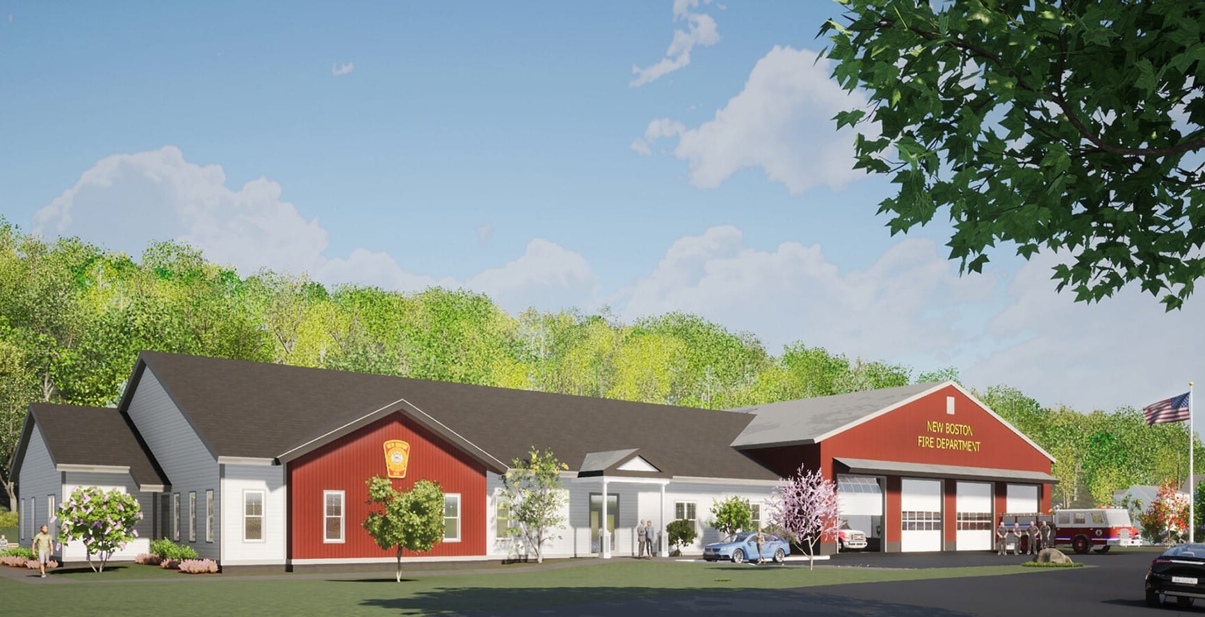 New Boston finally will get a new fire station, thanks to the Department of Defense