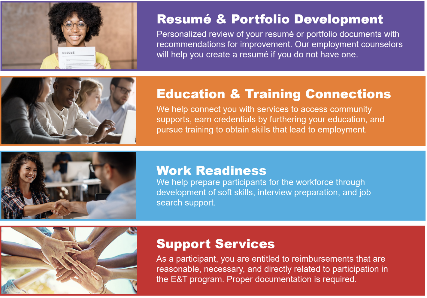 Jan. 10: Learn about the employment and training services available to SNAP recipients