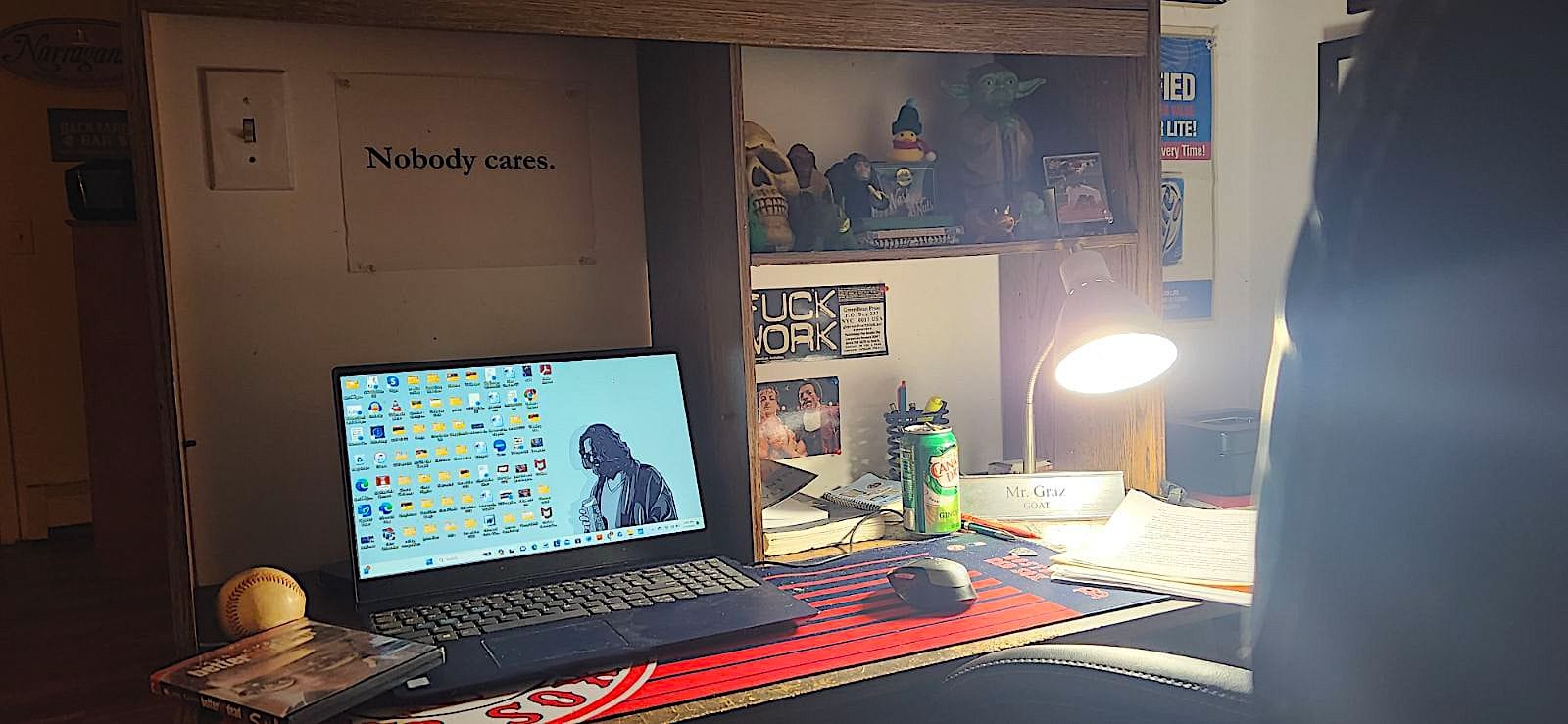 Nobody cares, embrace it (my cure for writer’s block)