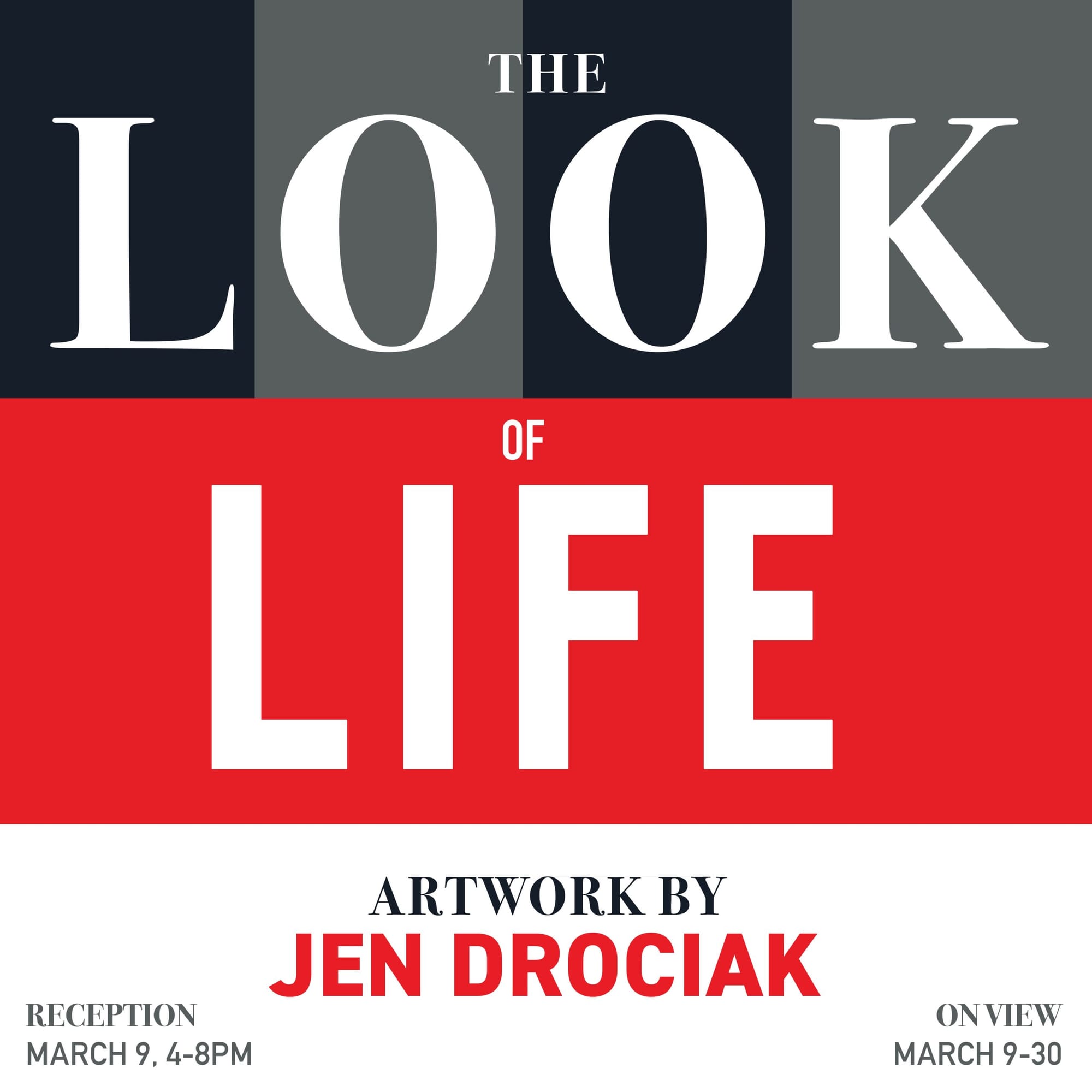 March 9: Opening reception for ‘The Look of Life’ exhibit at See Saw Gallery