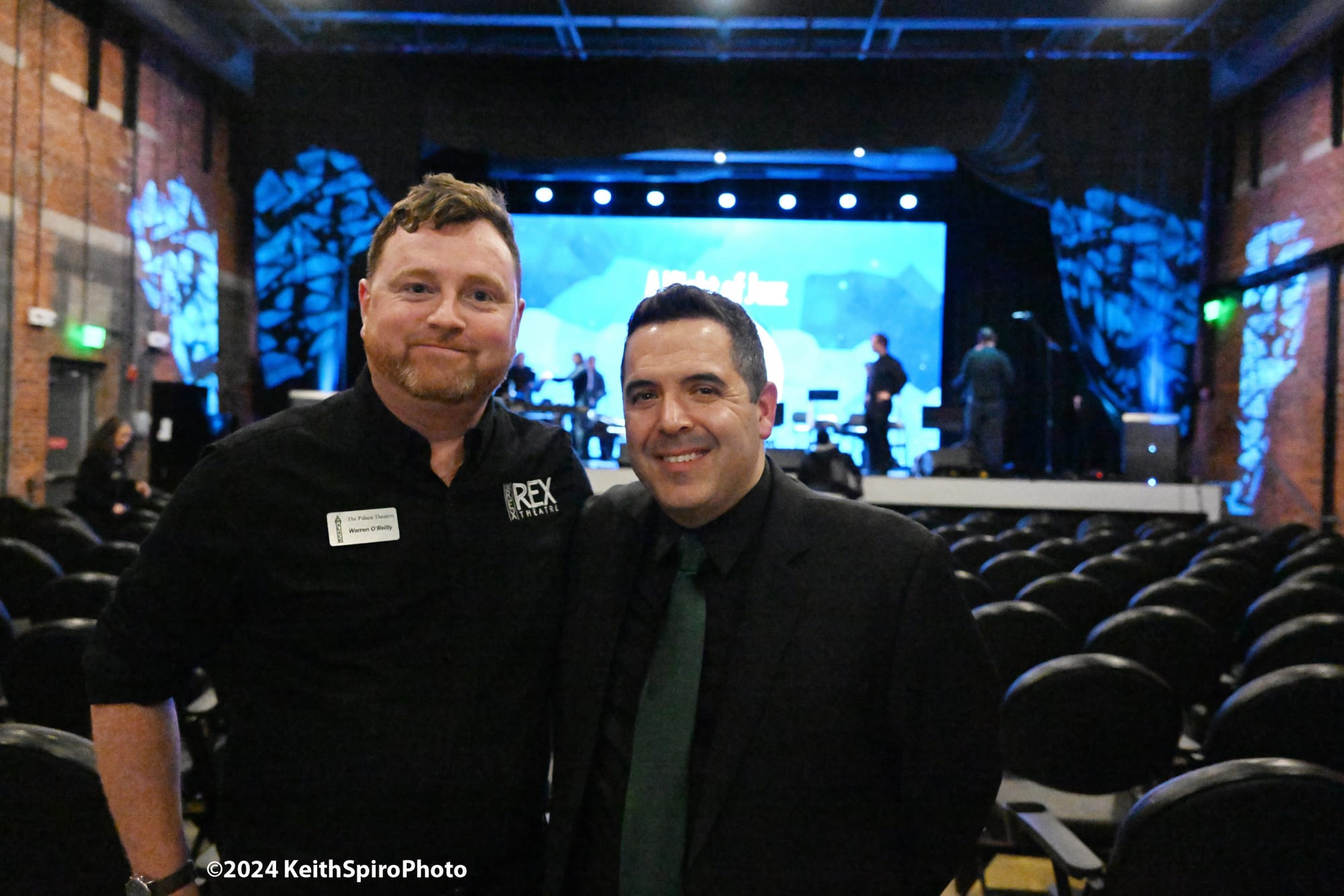 Warren O'Reilly and Ed Doyle in photo by Keith Spiro