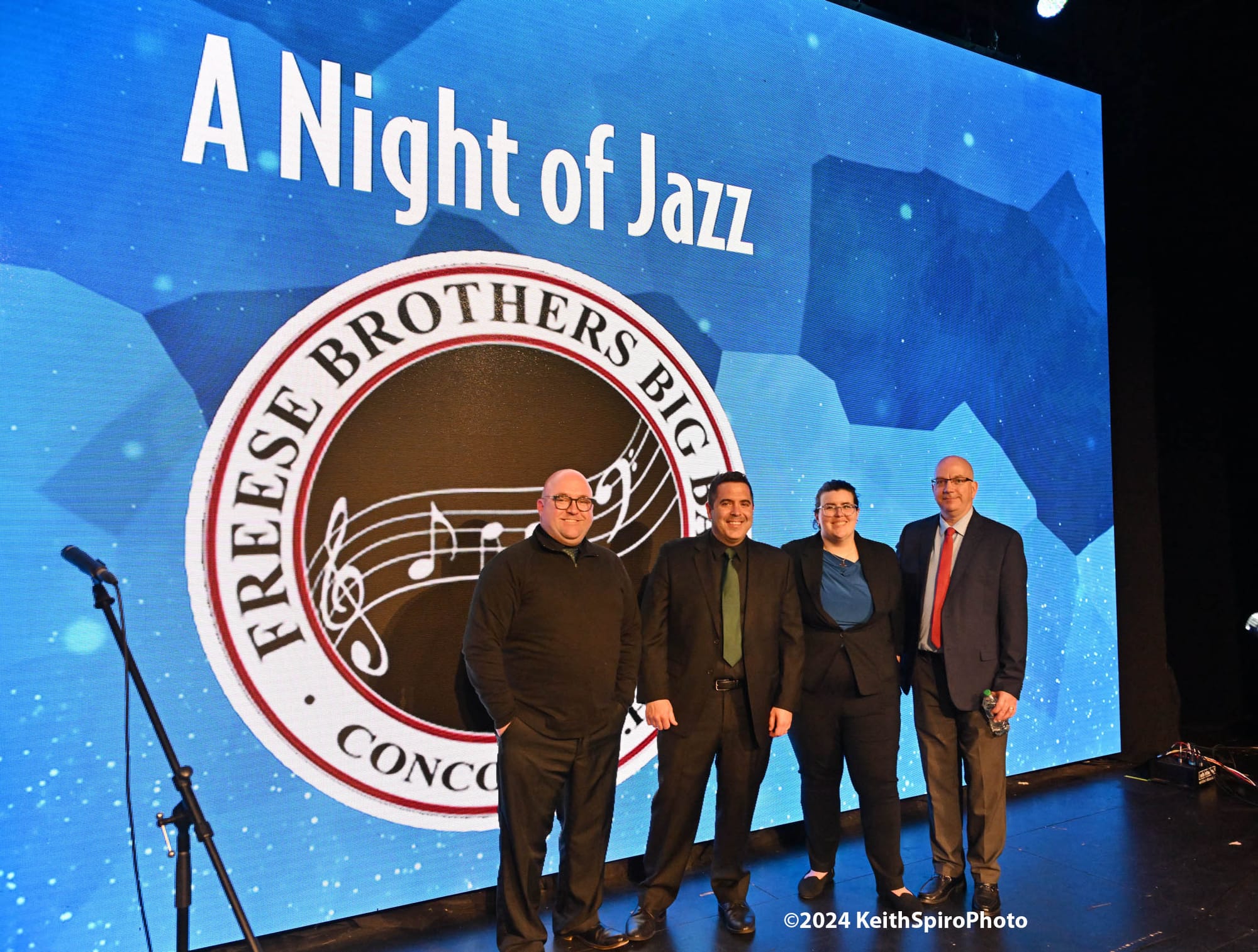 music directors from the four schools photo by Keith Spiro