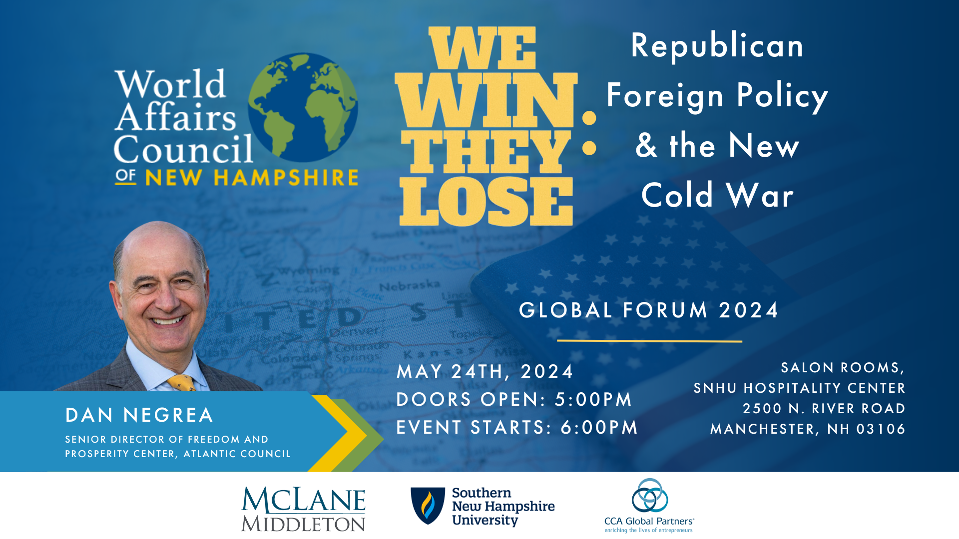 “Crafting a Conservative Foreign Policy Consensus” comes to SNHU next week