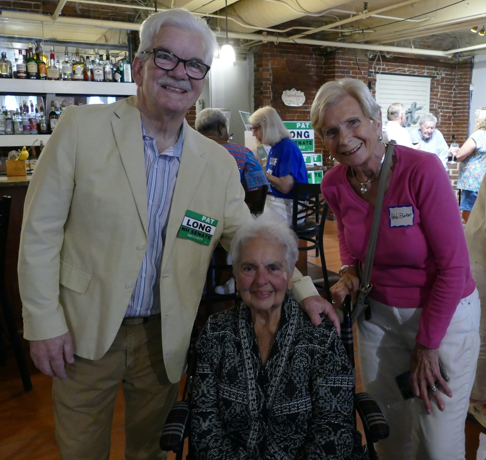 Pat Long for NH Senate launch party