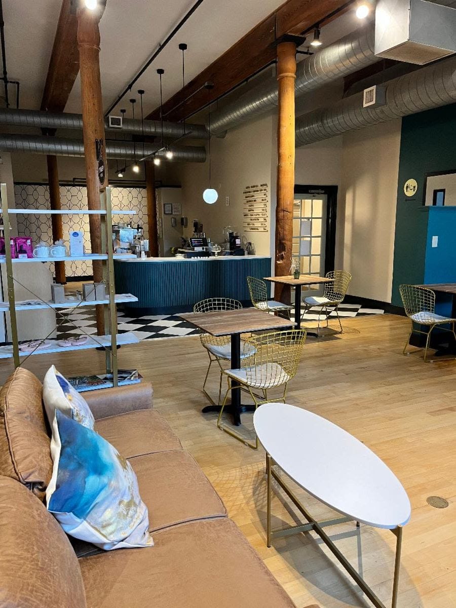Vision for vacancies: Willow Street mixed use with parking; turn-key cafe at 155 Dow St.