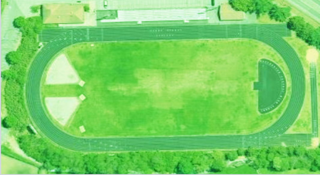 School board not keen on green sheen (for renovated running track)