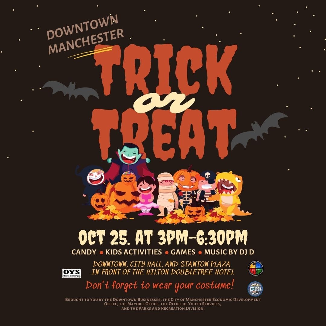 Downtown Trick or Treating set for October 25