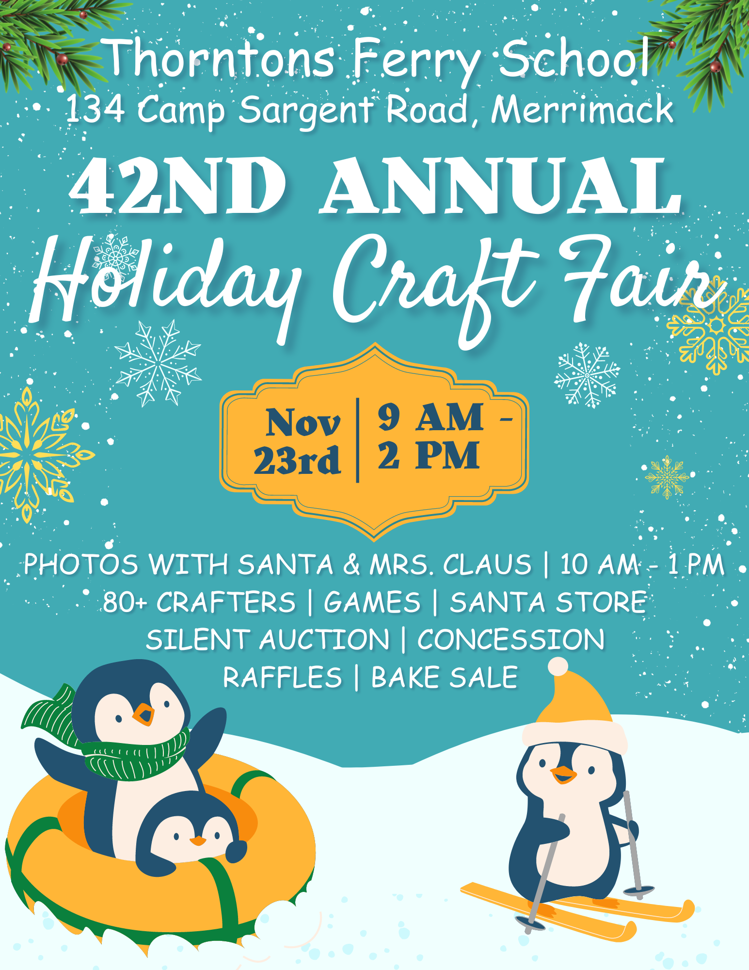Nov. 23: 42nd Annual Holiday Craft Fair at Thorntons Ferry Elementary School