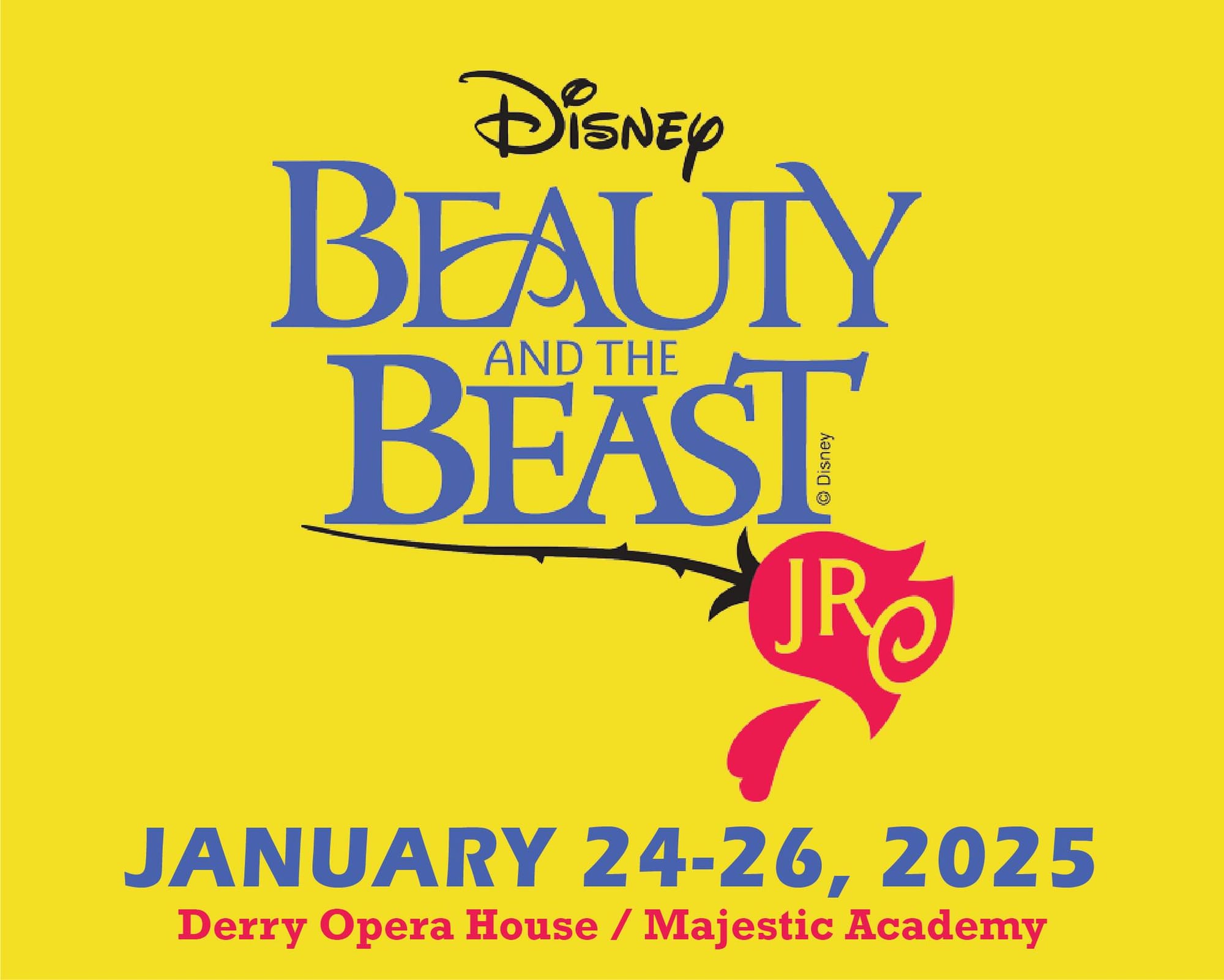 Jan. 24-26: Majestic Academy of Dramatic Arts presents Disney’s Beauty & The Beast Jr.