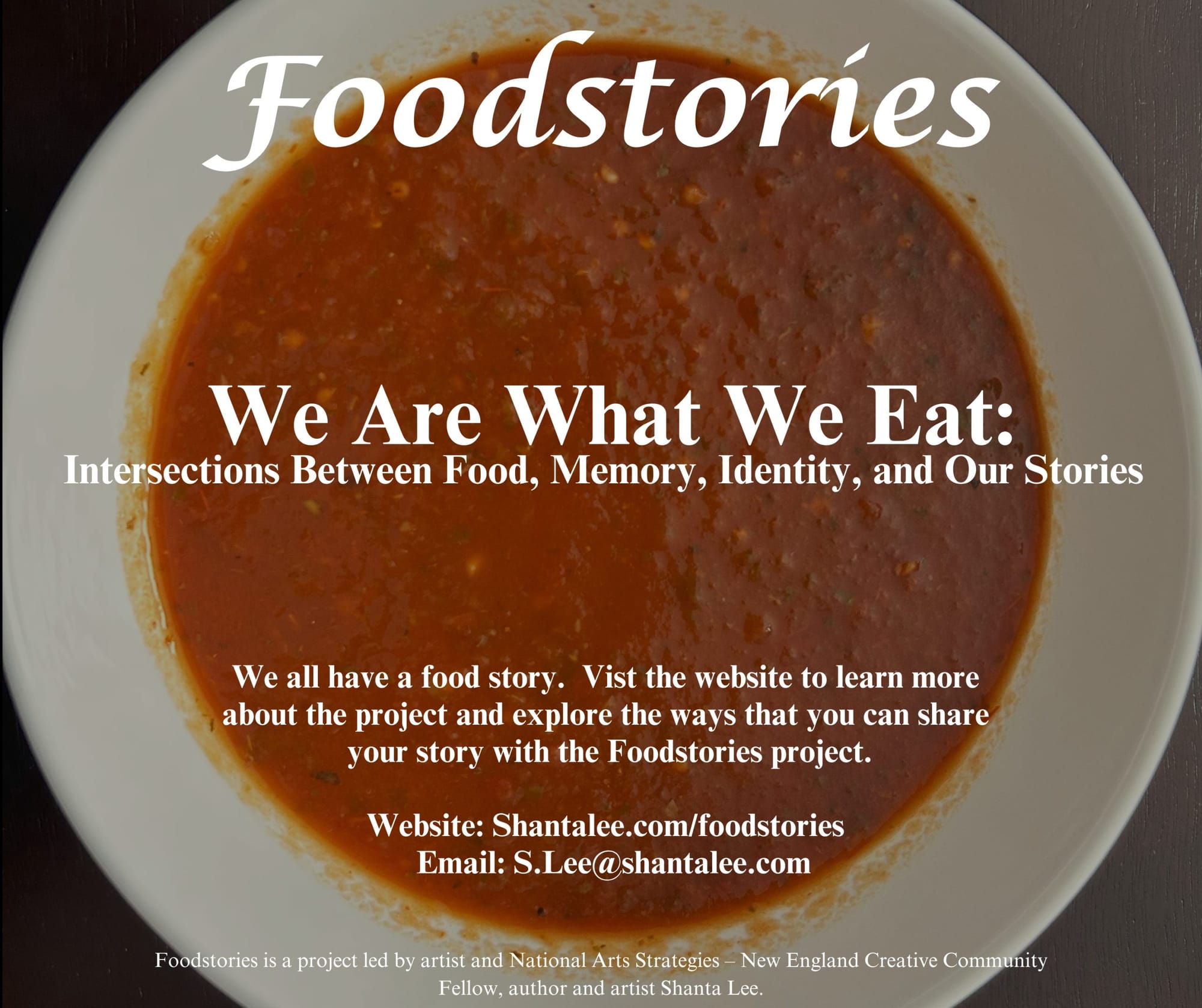 A new creative arts project wants your food stories!