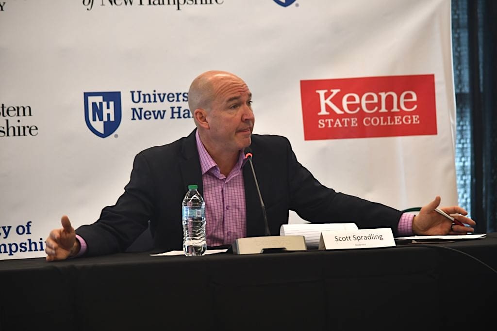 Education and business leaders gather in the Millyard for discussion on workforce development