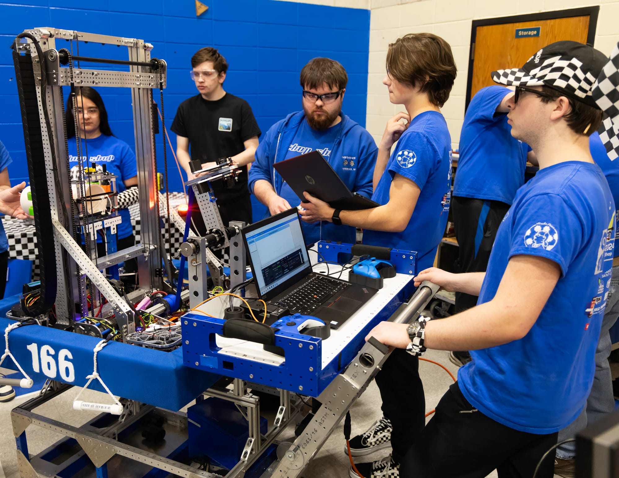 Merrimack High school hosts ‘Week Zero’ FIRST Robotics competition