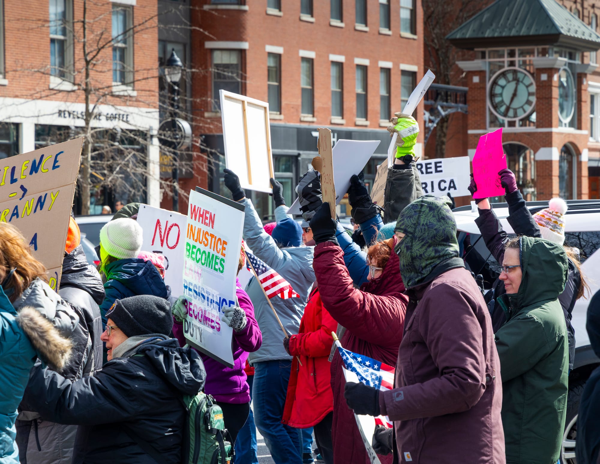 International Women’s Day demonstration and rally held in Concord