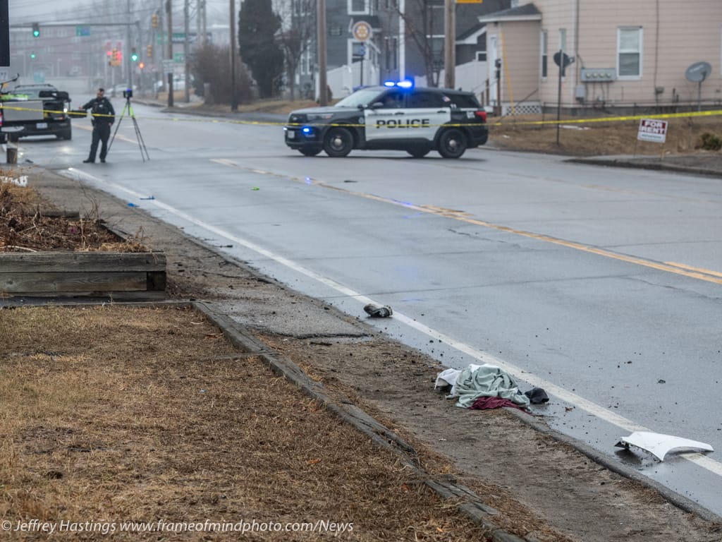 Pedestrian struck by vehicle in early-morning accident