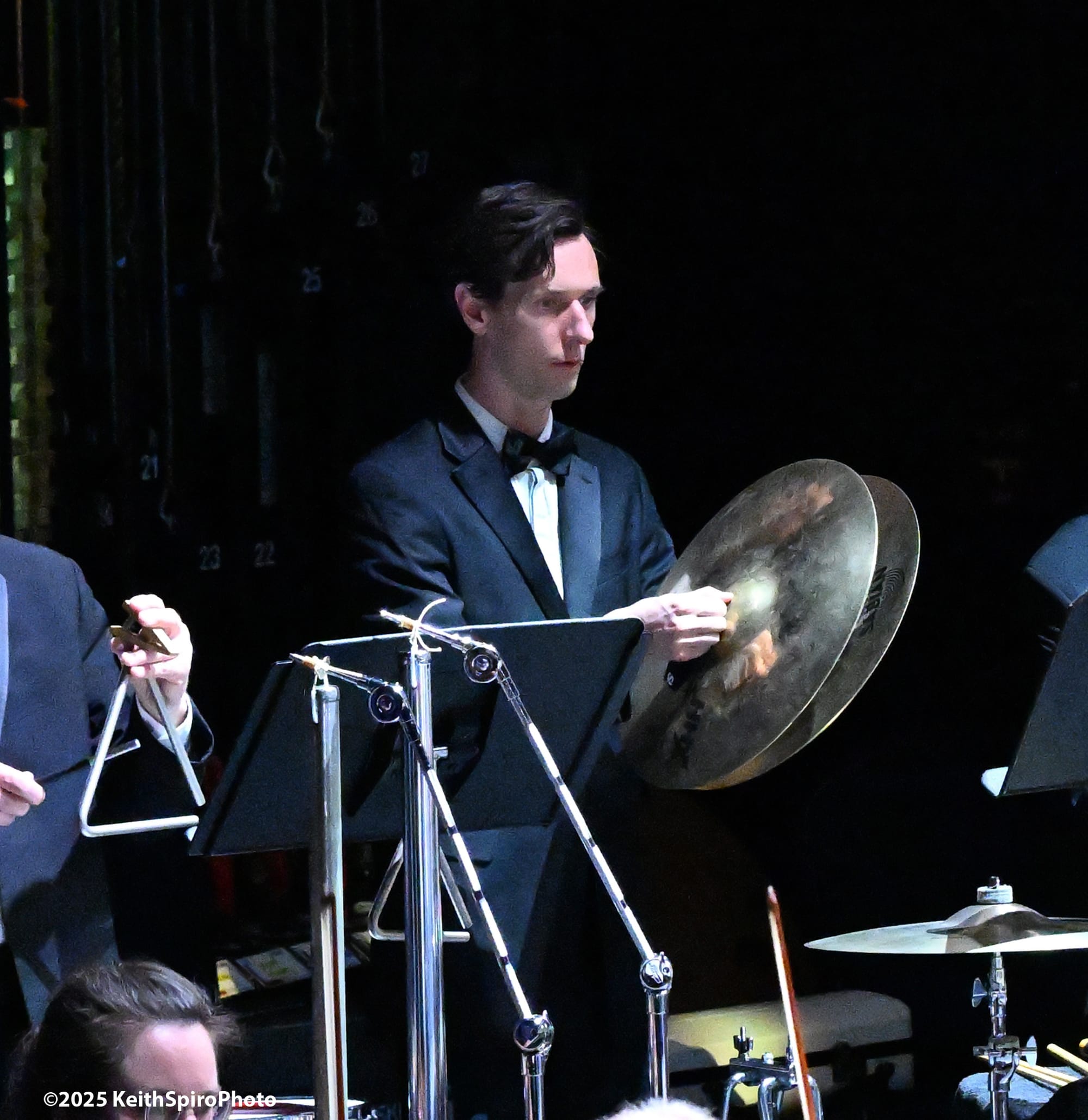 percussion section from soft to strong in an image by keith spiro.