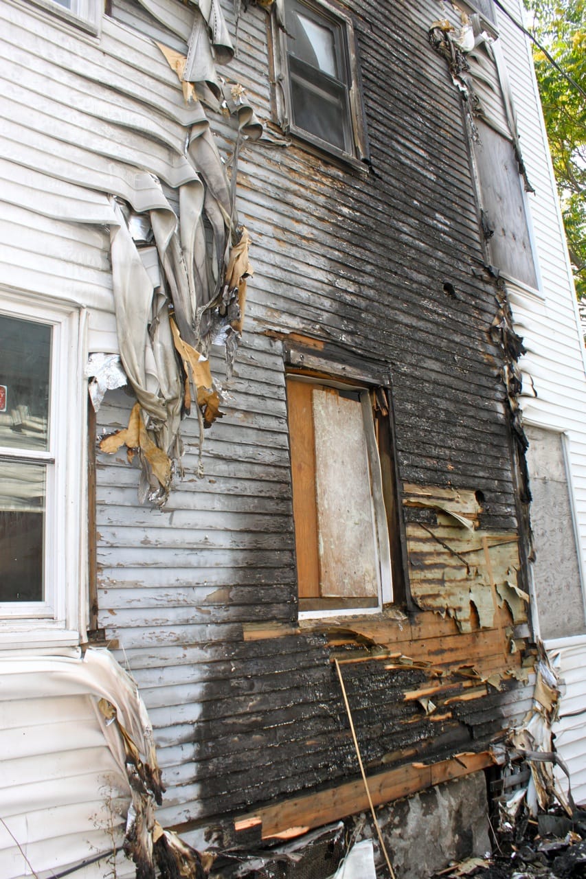 Police investigate arson on Merrimack Street post image