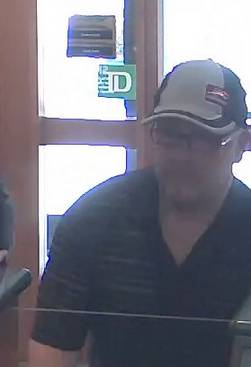 TD Bank on Main Street hit: Do you recognize this bank robber? post image