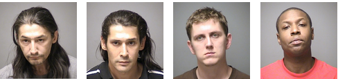 4 charged in drug investigation involving $10K in drugs, handgun post image