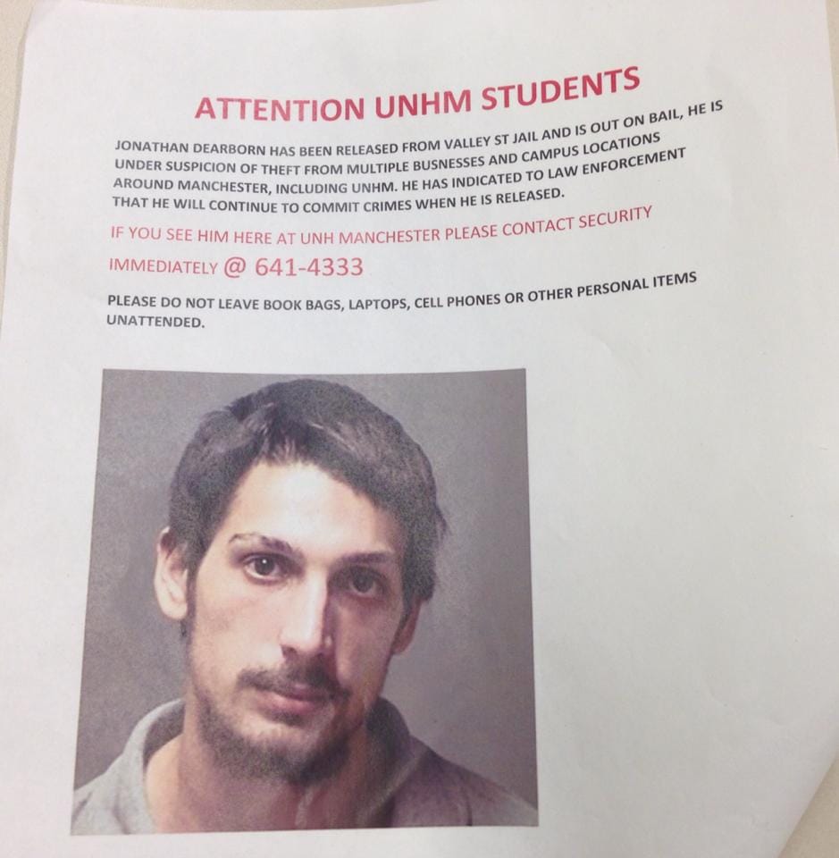 Attention UNH Manchester students: This guy! post image