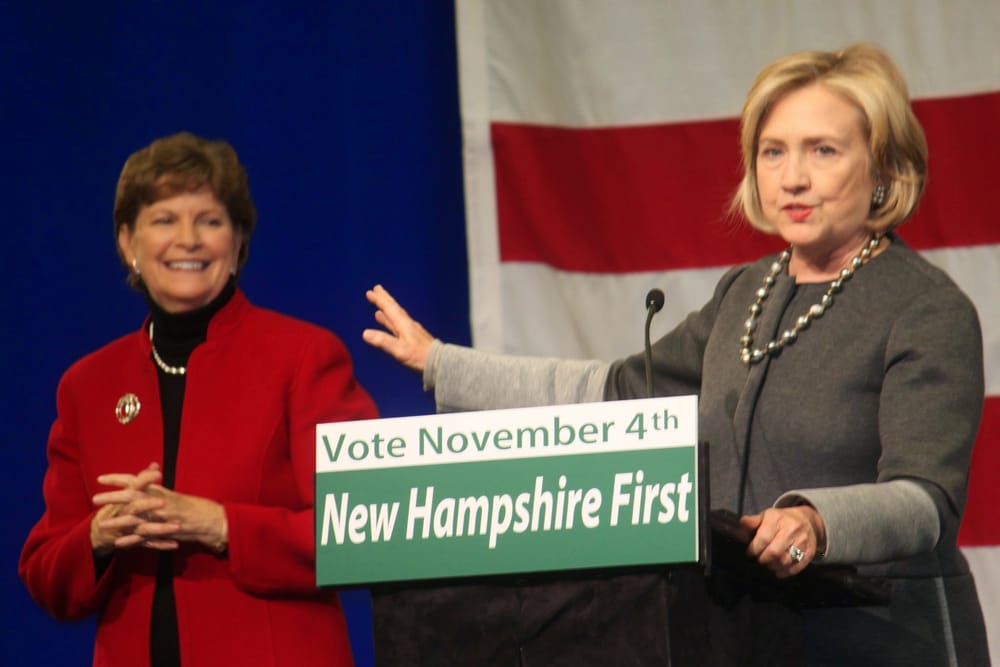 Hillary Clinton stumps for Shaheen, thanks NH voters for ‘lifting her up’ in 2008 post image