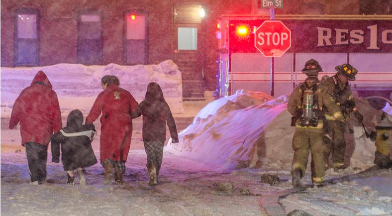 Prospect Street fire discovered after fire crews were called to check a faulty boiler post image