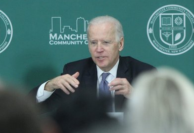 Hail to the Veep: Joe Biden talks free tuition during stop at Manchester Community College post image