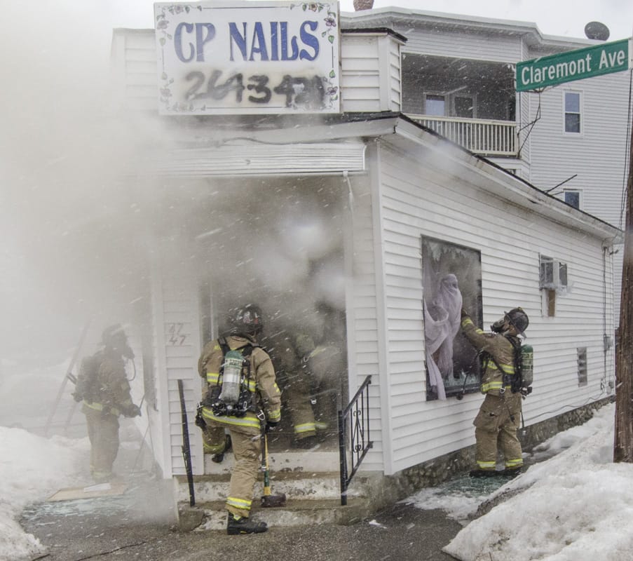 Martin Street beauty salon gutted by basement fire post image