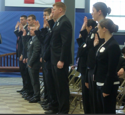 11 new police officers sworn in, including 5 military veterans post image