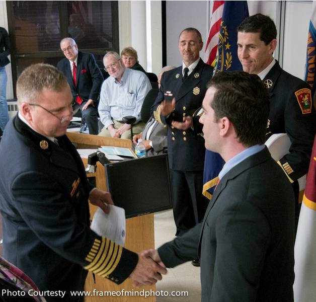 Manchester Fire Department welcomes 4 new recruits post image