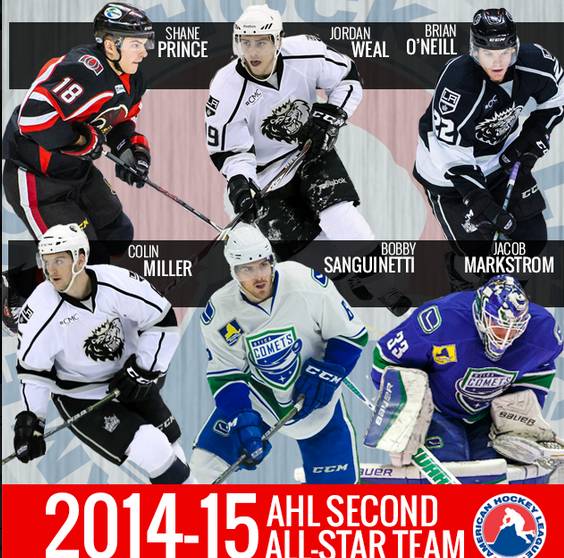 2014-15 American Hockey League first and second All-Star teams named post image