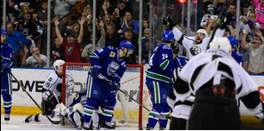 Calder Cup Game 1: Monarchs win in OT against Utica Comets, 3-2 post image