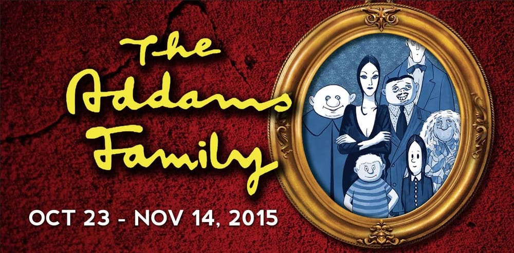 They’re creepy and kooky: Addams Family musical comedy opens Oct. 23 at The Palace post image