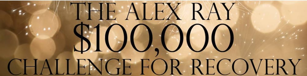 Alex Ray $100K Challenge for Recovery: 2 weeks and $29,520 to go post image