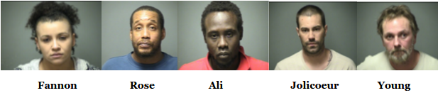 5 arrested by MPD as part of ongoing Operation Granite Hammer initiative post image