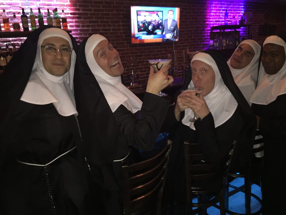 5 nuns walk into a bar… because they’re promoting ‘Nunsense A-Men,’ of course post image