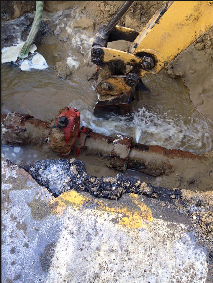 Water main break that forced early dismissal at Central is fixed, school on for Friday post image