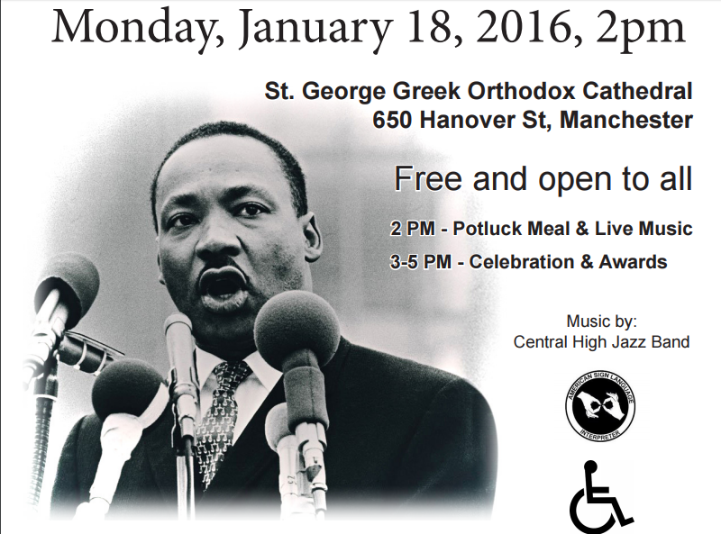 MLK Day Community Celebration January 18 at St. George Cathedral post image