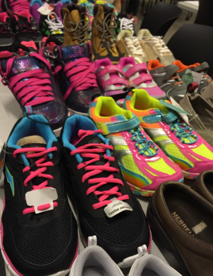 Currier shoe drive nets 250 pairs of shoes, boots for local kids post image