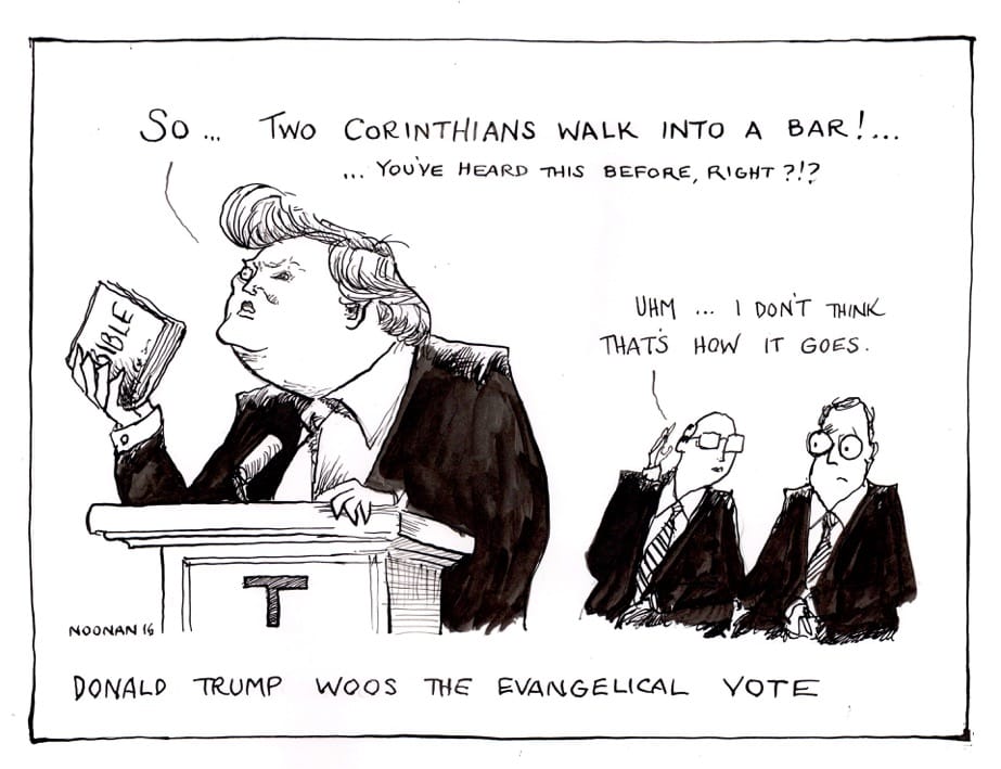 Drawn and Quartered: The Cartoons of Peter Noonan post image