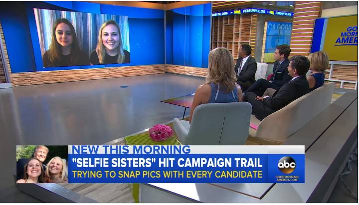 ‘NH Selfie Sisters’ say Trump, Sanders most popular on social media post image