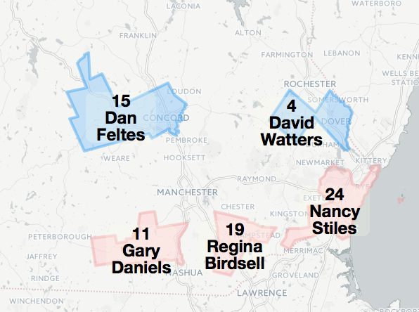 Fun with rail maps: See NH Senate Transportation member ratings by BIA, AFP post image