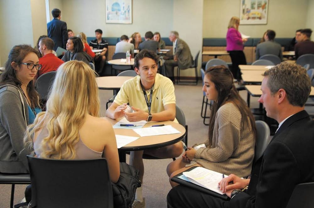 Career Fair: Central students attend innovative ‘Street Law’ workshop post image